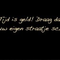 Zelf meehelpen tijdens de bestrating!